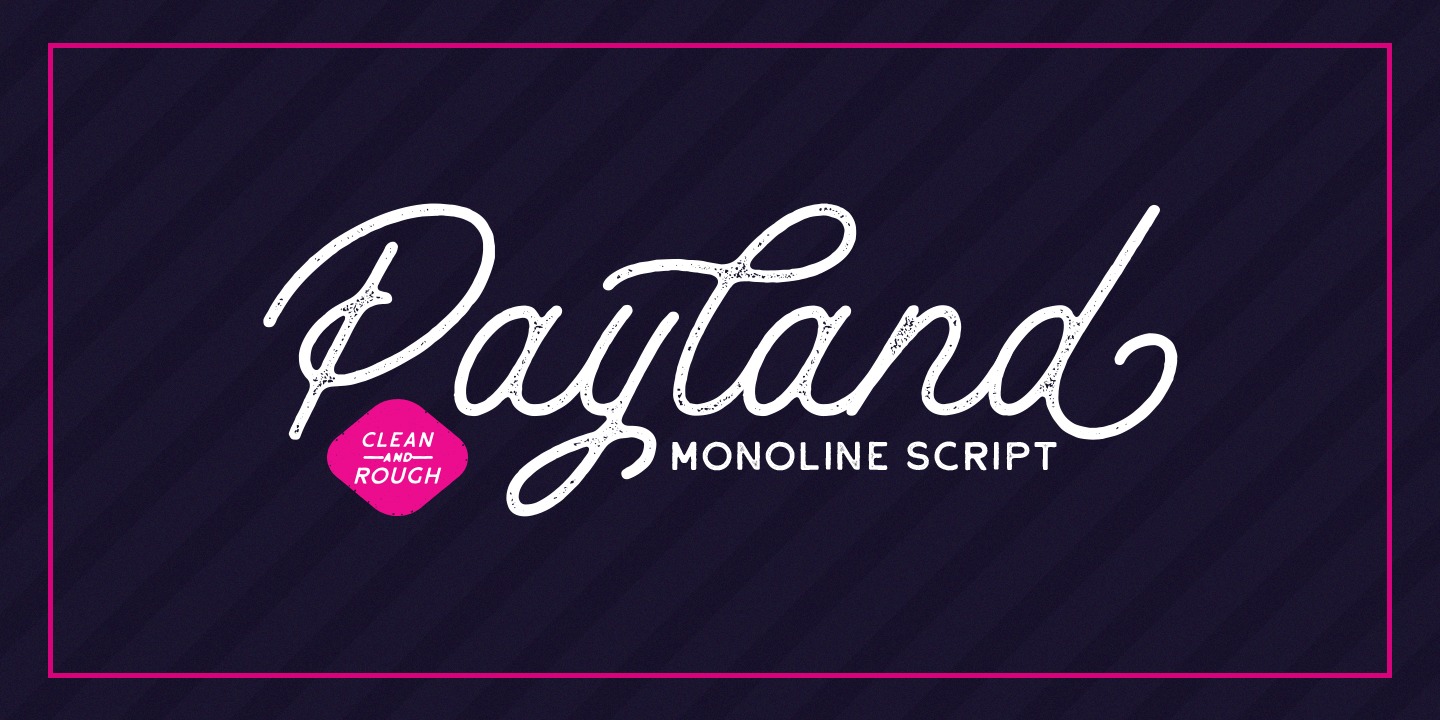 フォント Payland